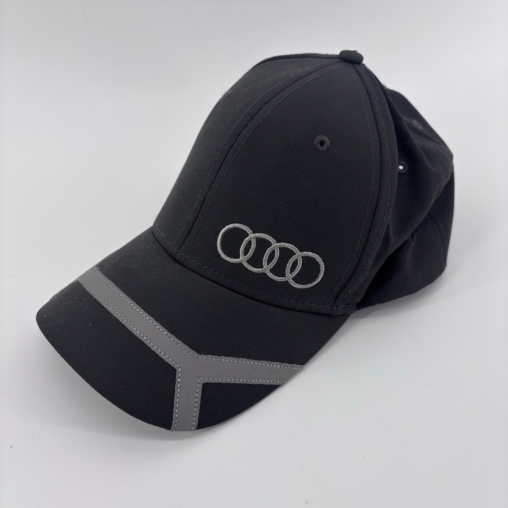 Audi Strapback Hat Unisex OSFM Adjustable Racing Logo Cap